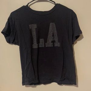 American Eagle LA navy blue tshirt. Size Medium good condition